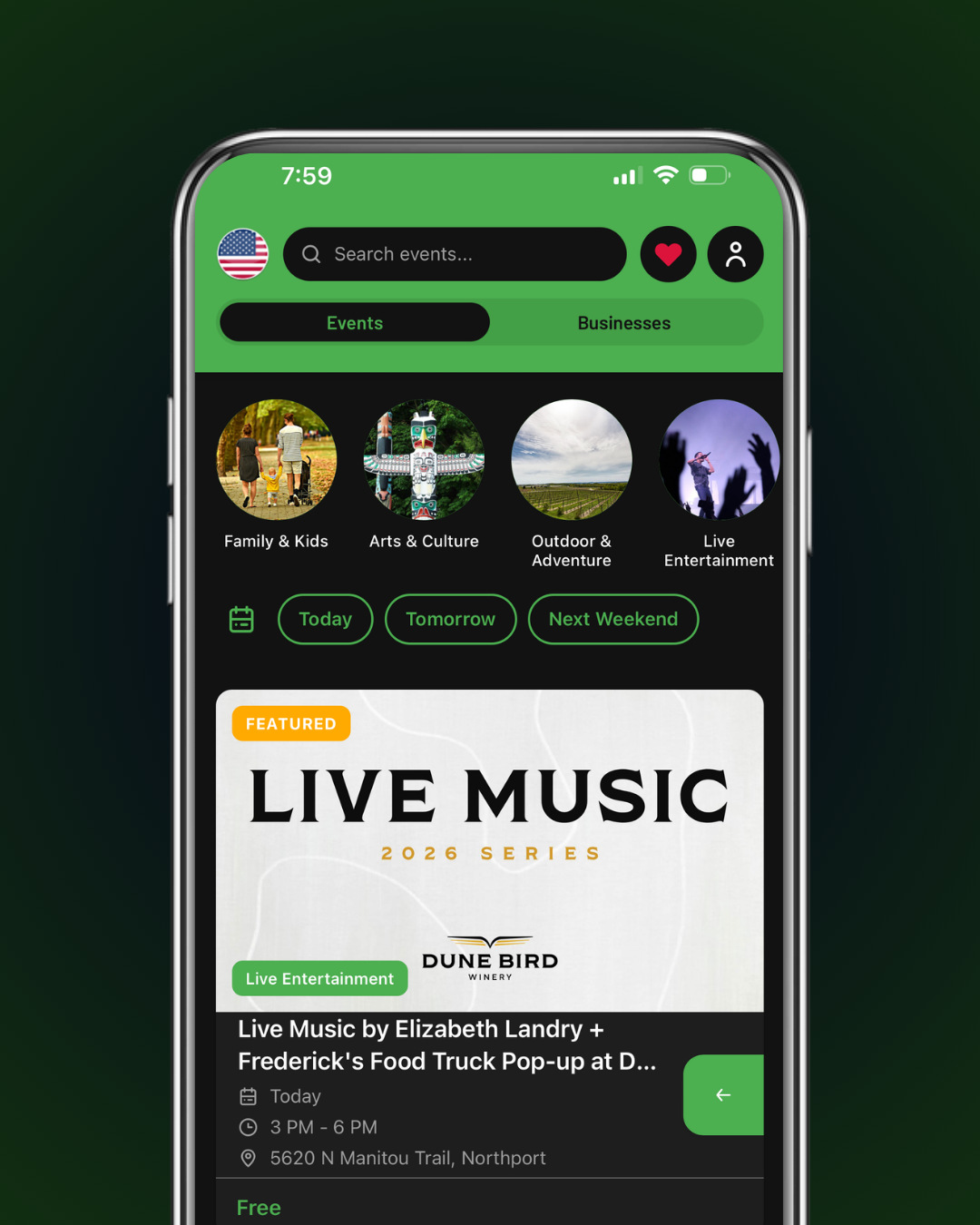 ToDoInTC app shown on a phone